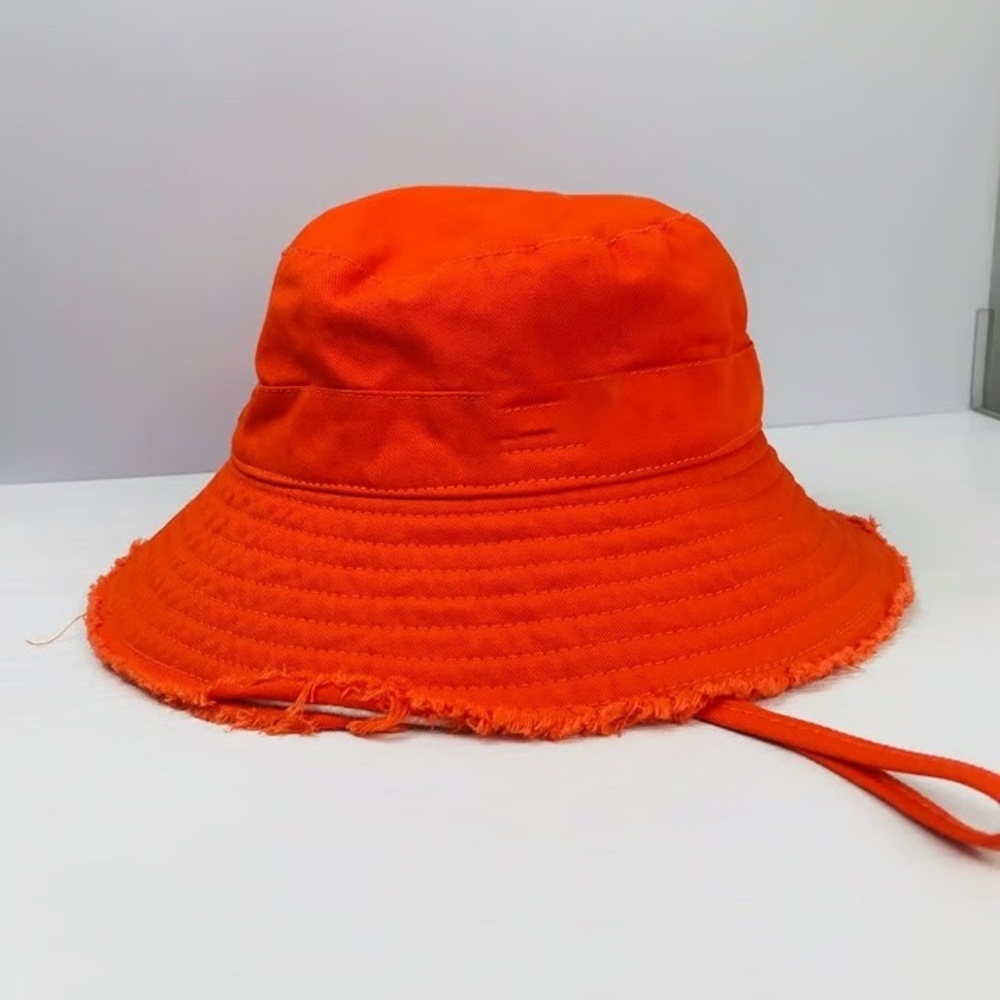 NWT Jacquemus Orange Bucket Hat, OS